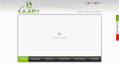 Desktop Screenshot of caart.it